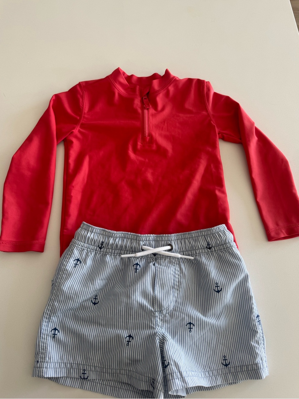 Carter's Bright Red Swim Top